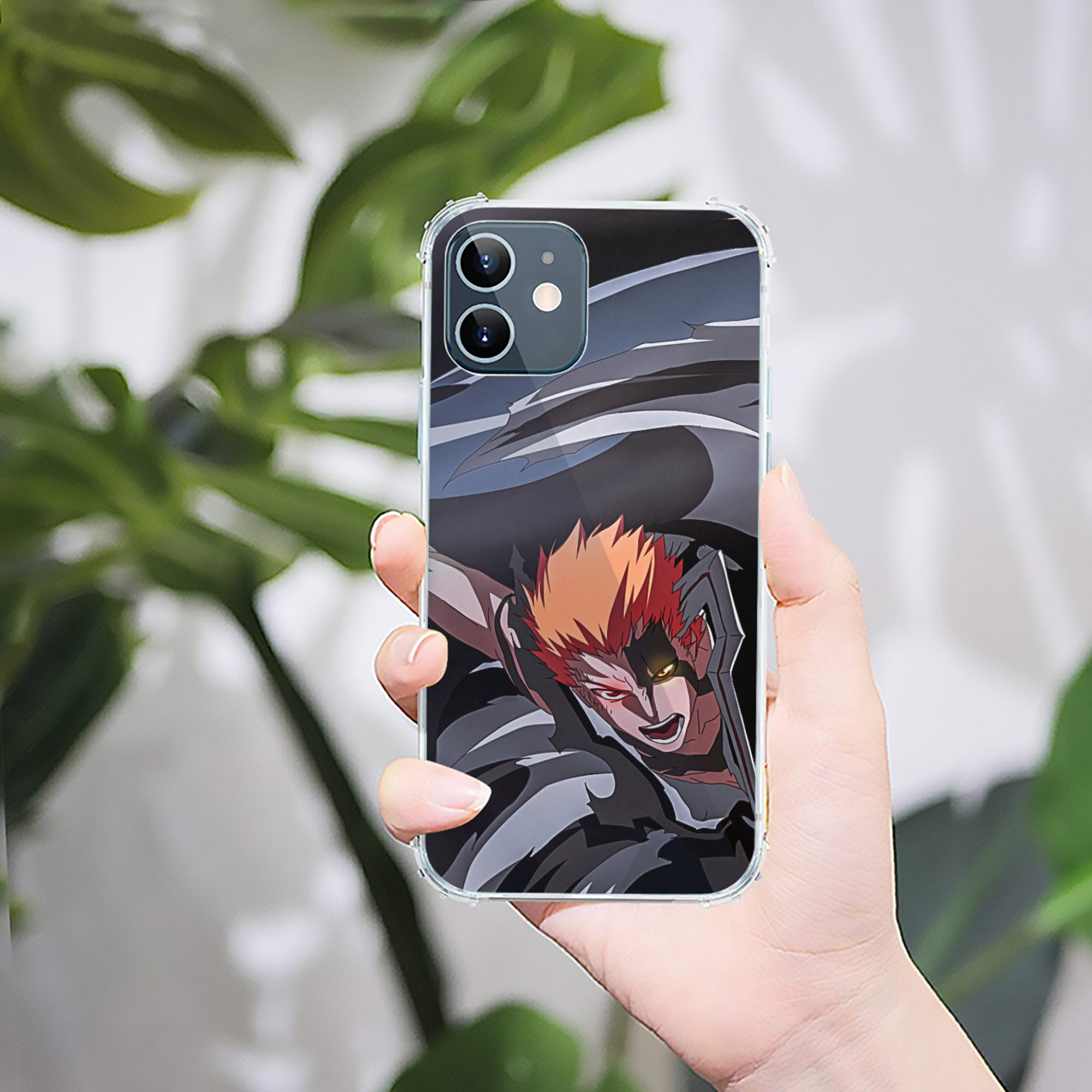 （画像用） ブリーチ BLEACH 【iPhone 12シリーズ対応】透明スマホケース（クリアソフトケース）